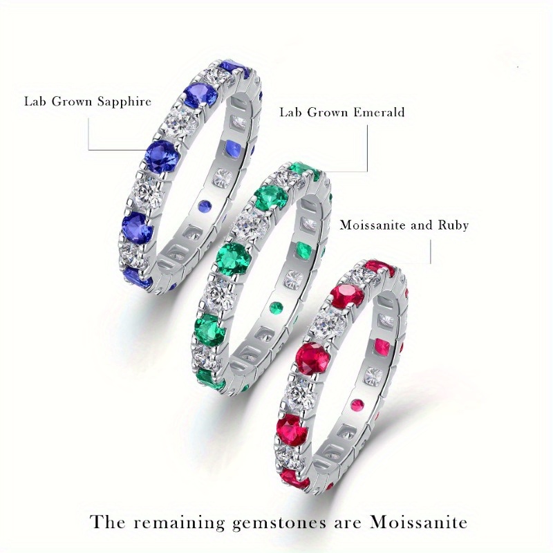 Elegant S925 Silver Moissanite Ring for Women, Wedding Gift
